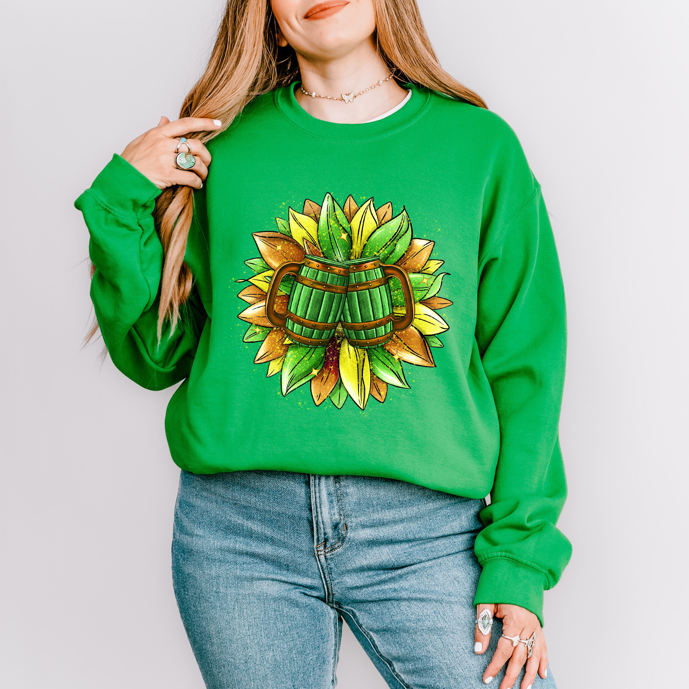 Flower St Patricks Theme T-shirt, Hoodie, Sweatshirt