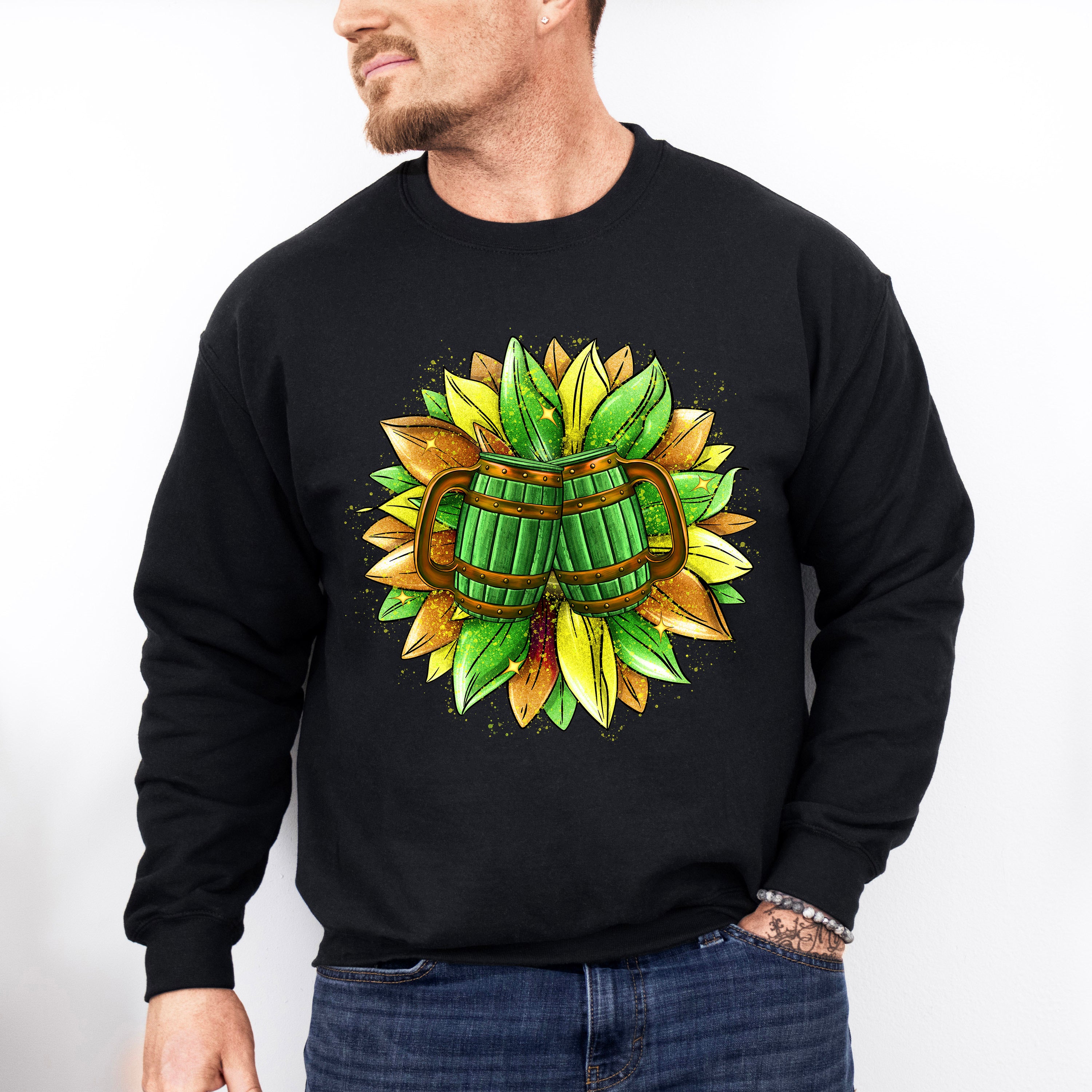 Flower St Patricks Theme T-shirt, Hoodie, Sweatshirt