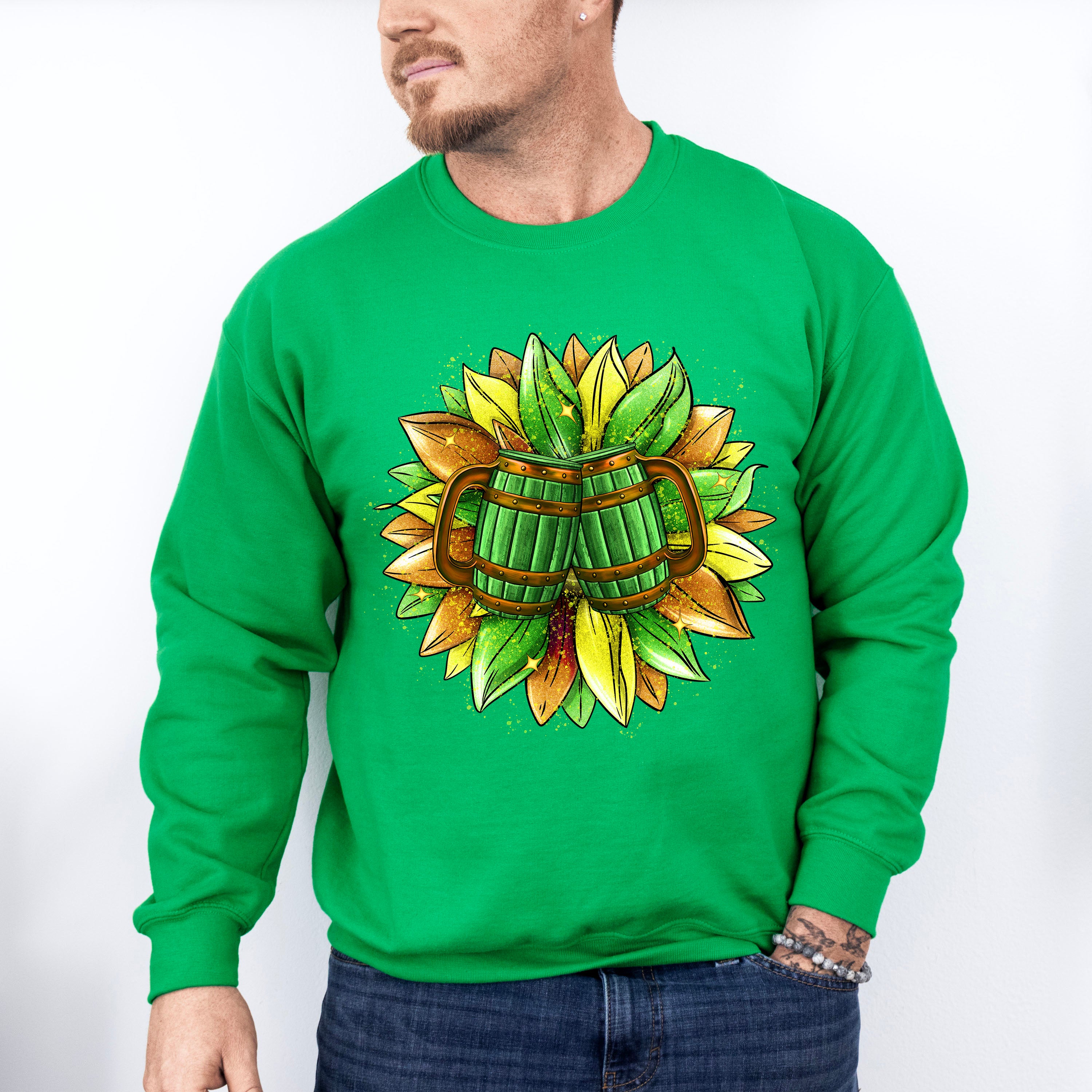 Flower St Patricks Theme T-shirt, Hoodie, Sweatshirt