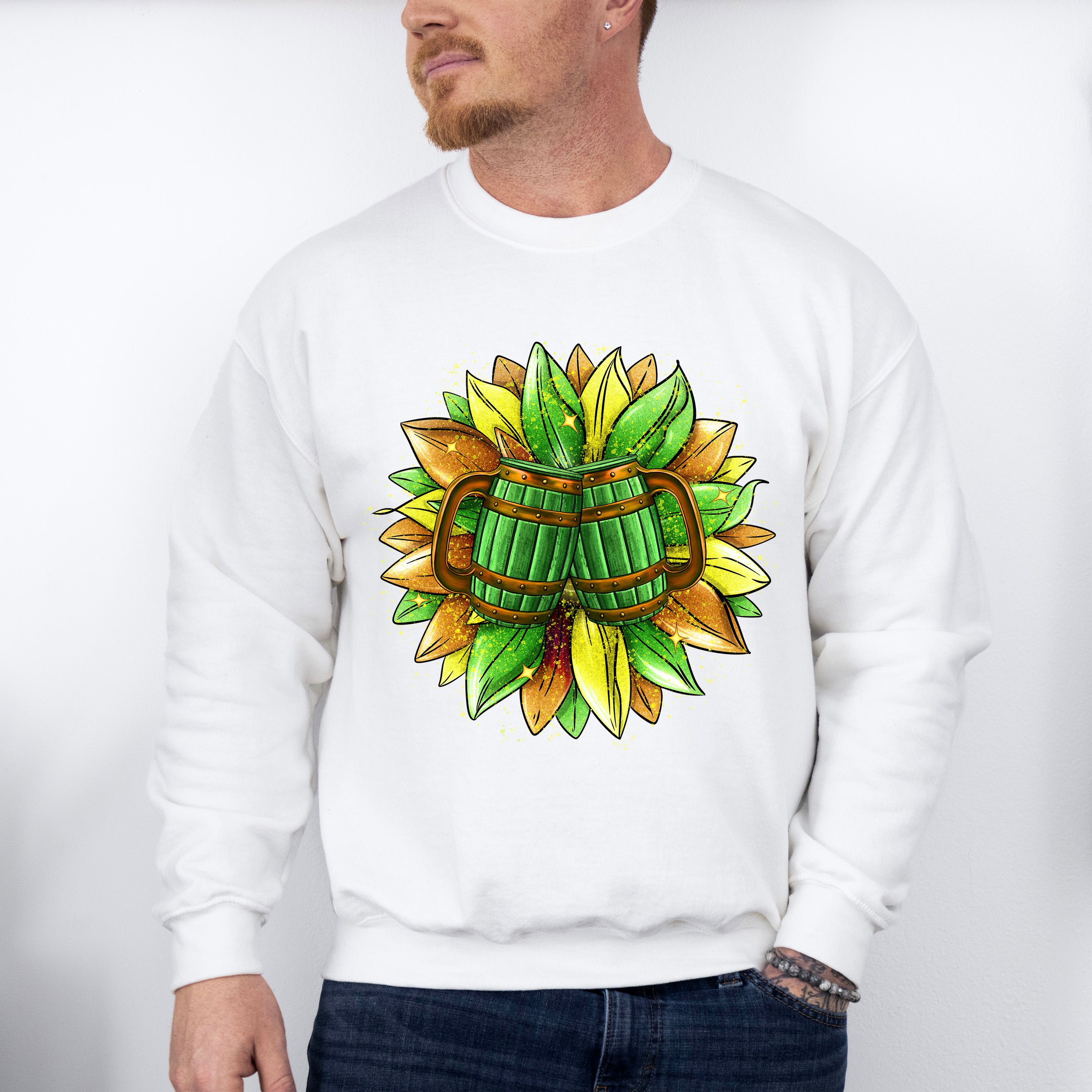 Flower St Patricks Theme T-shirt, Hoodie, Sweatshirt
