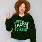 One Lucky Teacher St Patricks Theme T-shirt, Hoodie, Sweatshirt