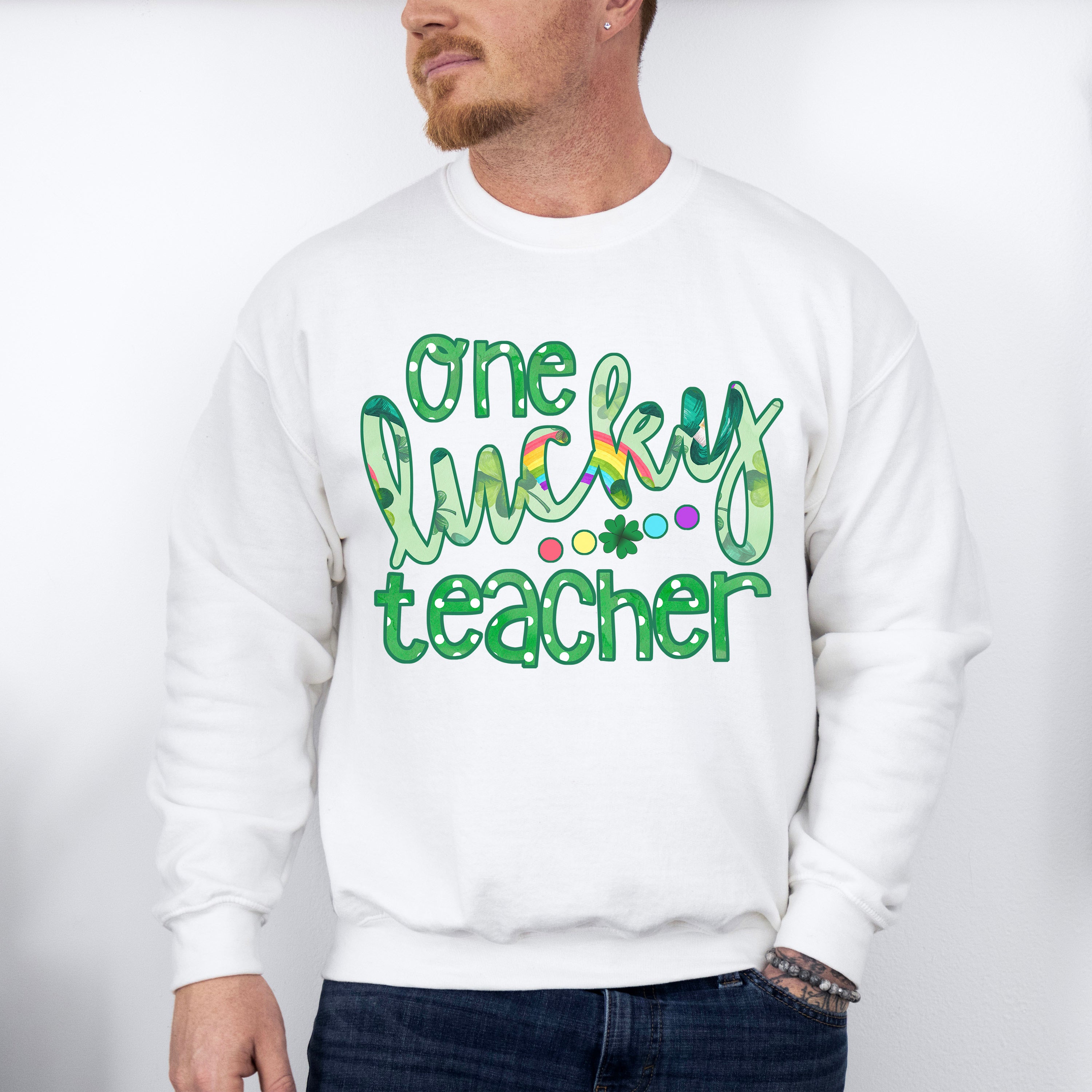 One Lucky Teacher St Patricks Theme T-shirt, Hoodie, Sweatshirt