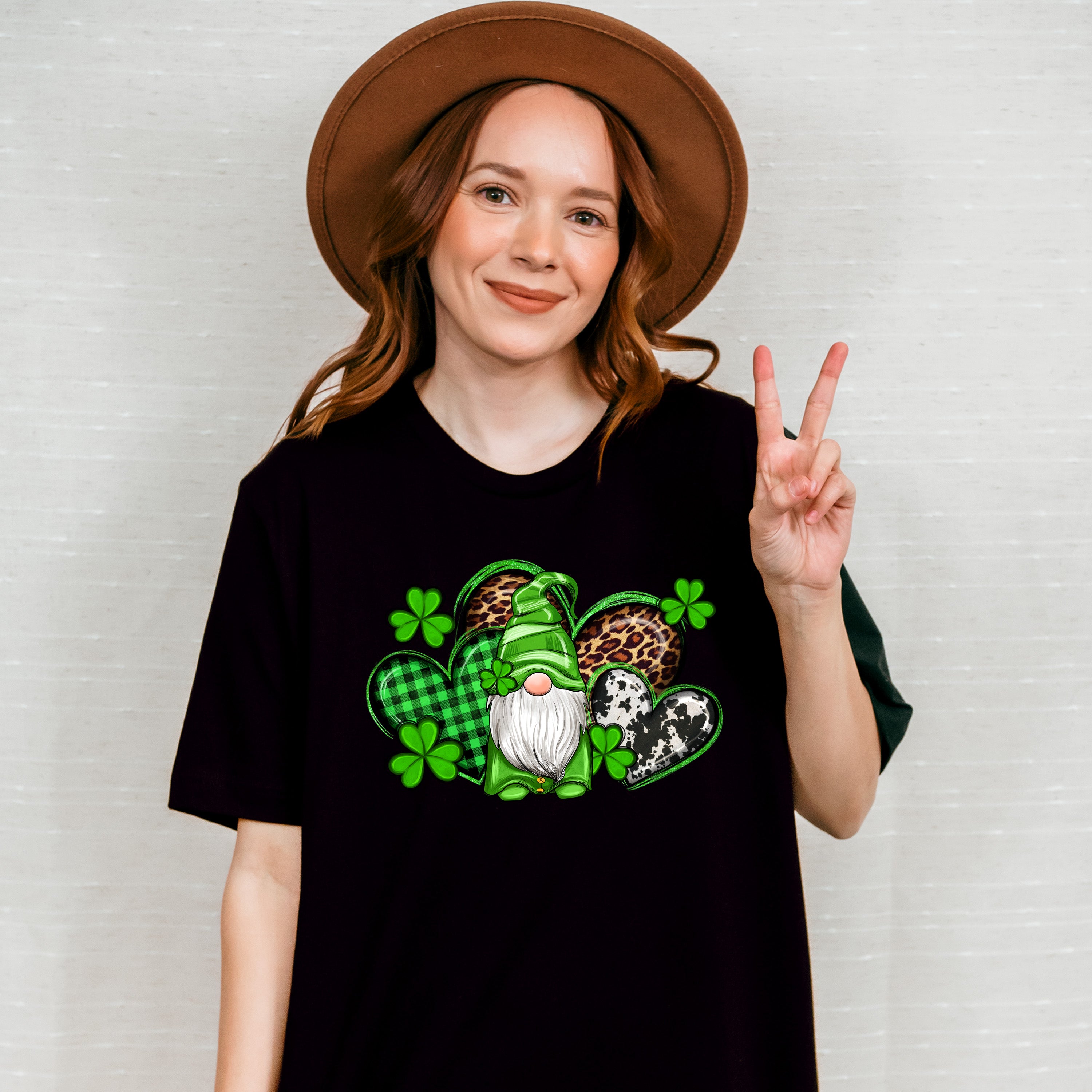 Heart Gnome St Patricks Theme T-shirt, Hoodie, Sweatshirt
