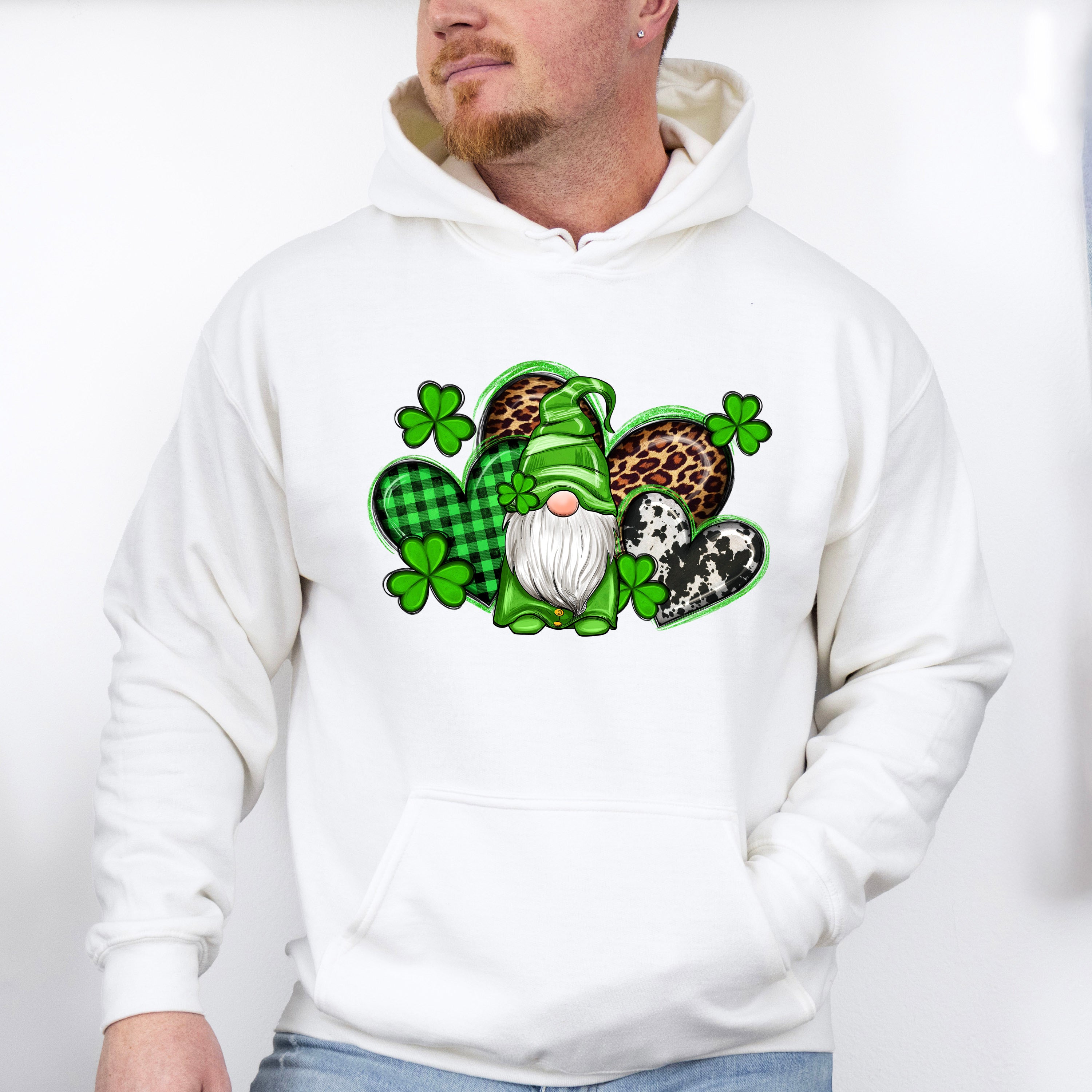 Heart Gnome St Patricks Theme T-shirt, Hoodie, Sweatshirt