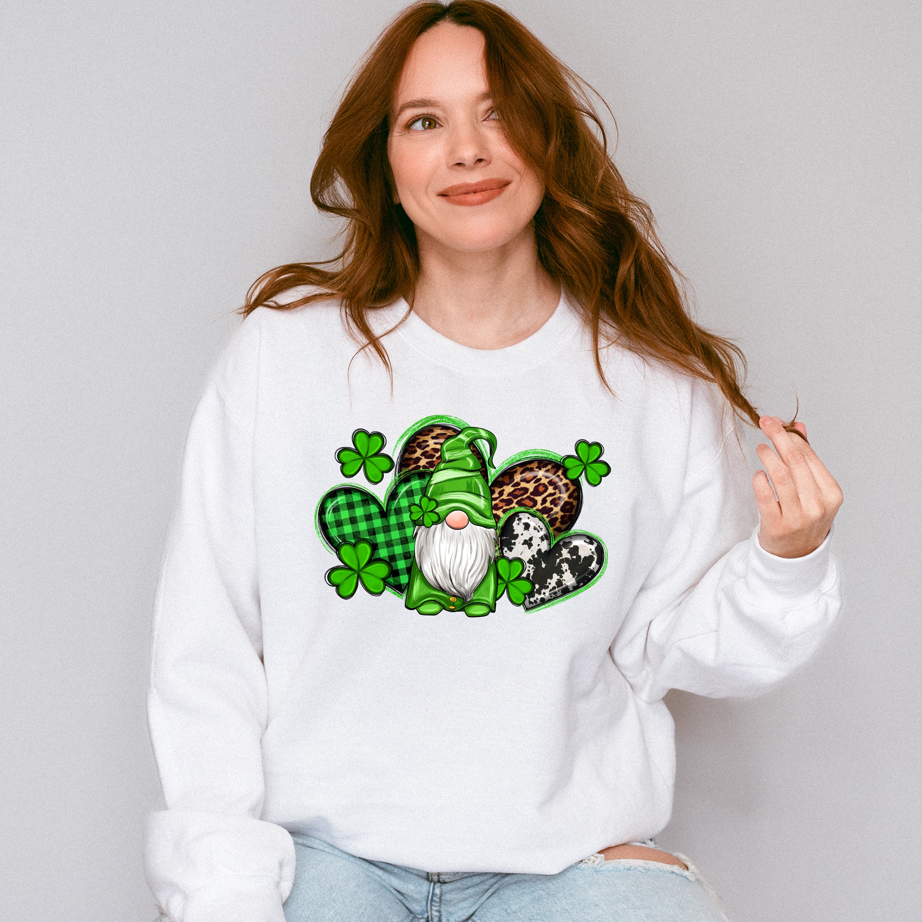 Heart Gnome St Patricks Theme T-shirt, Hoodie, Sweatshirt
