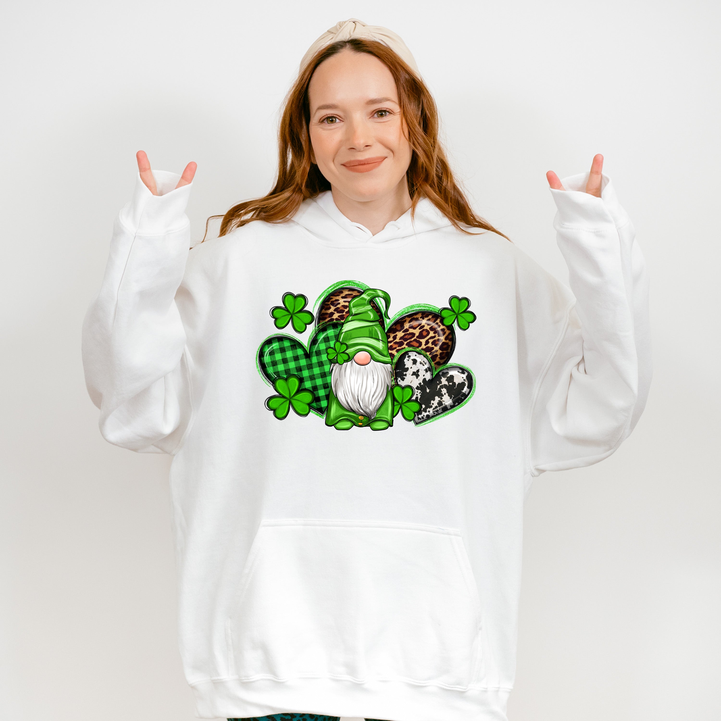 Heart Gnome St Patricks Theme T-shirt, Hoodie, Sweatshirt