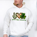 Peace Love St Patricks Theme T-shirt, Hoodie, Sweatshirt