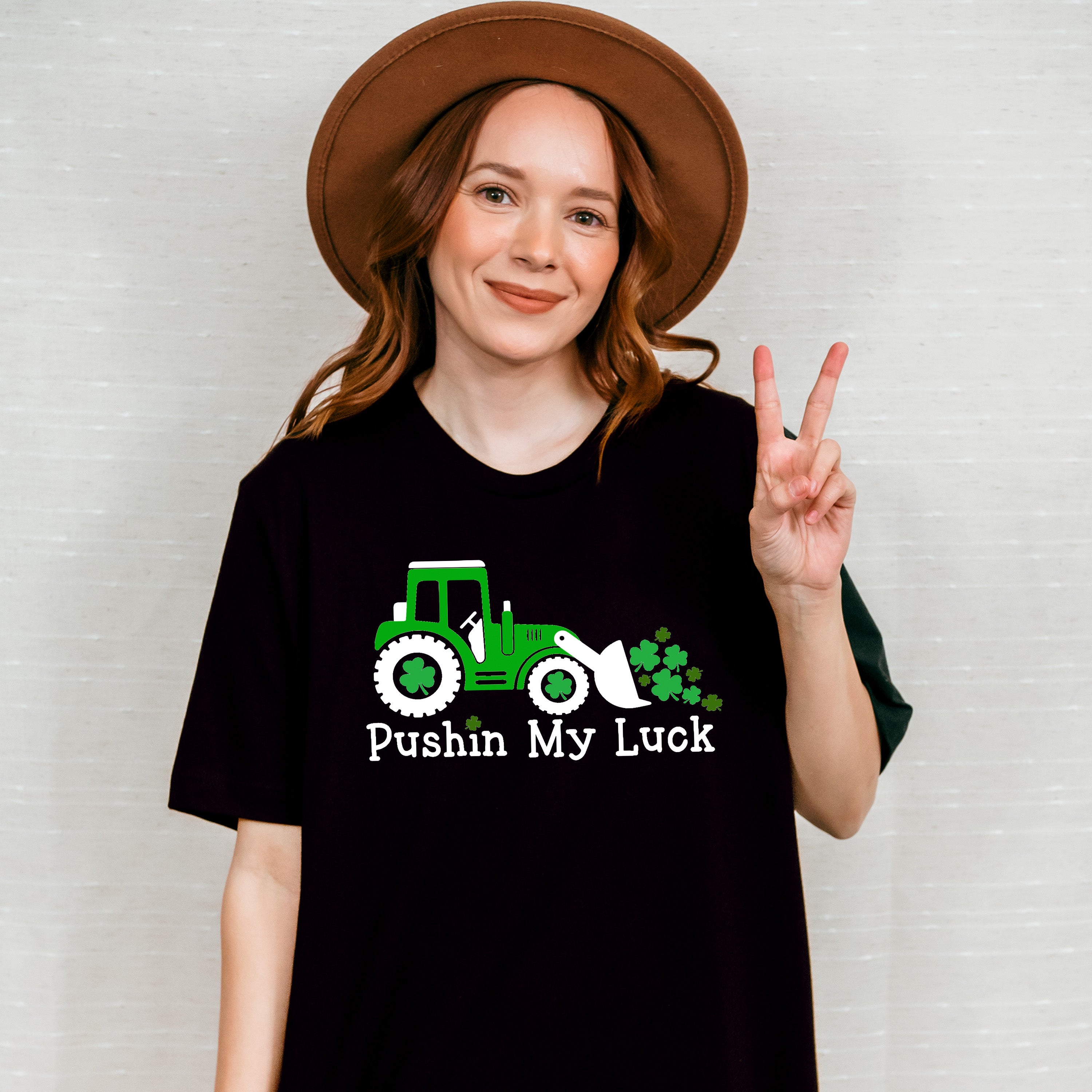 Pushing My Luck St Patricks Theme T-shirt, Hoodie, Sweatshirt