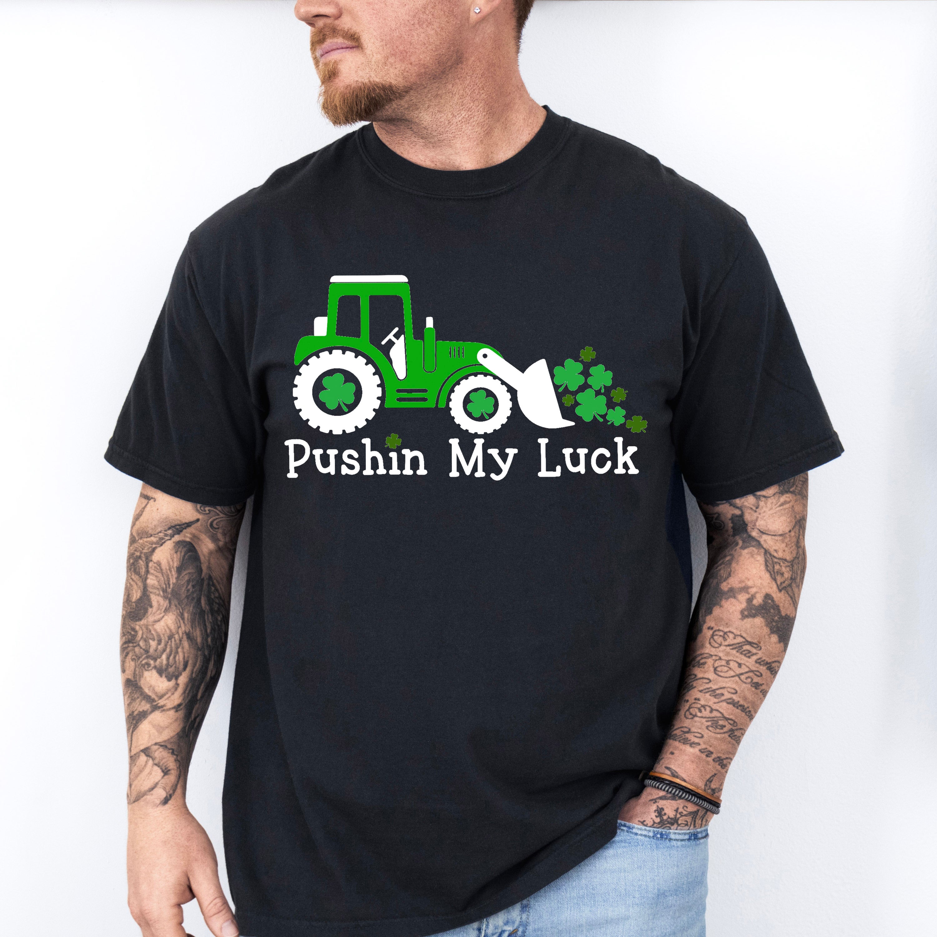 Pushing My Luck St Patricks Theme T-shirt, Hoodie, Sweatshirt