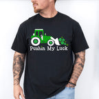 Pushing My Luck St Patricks Theme T-shirt, Hoodie, Sweatshirt