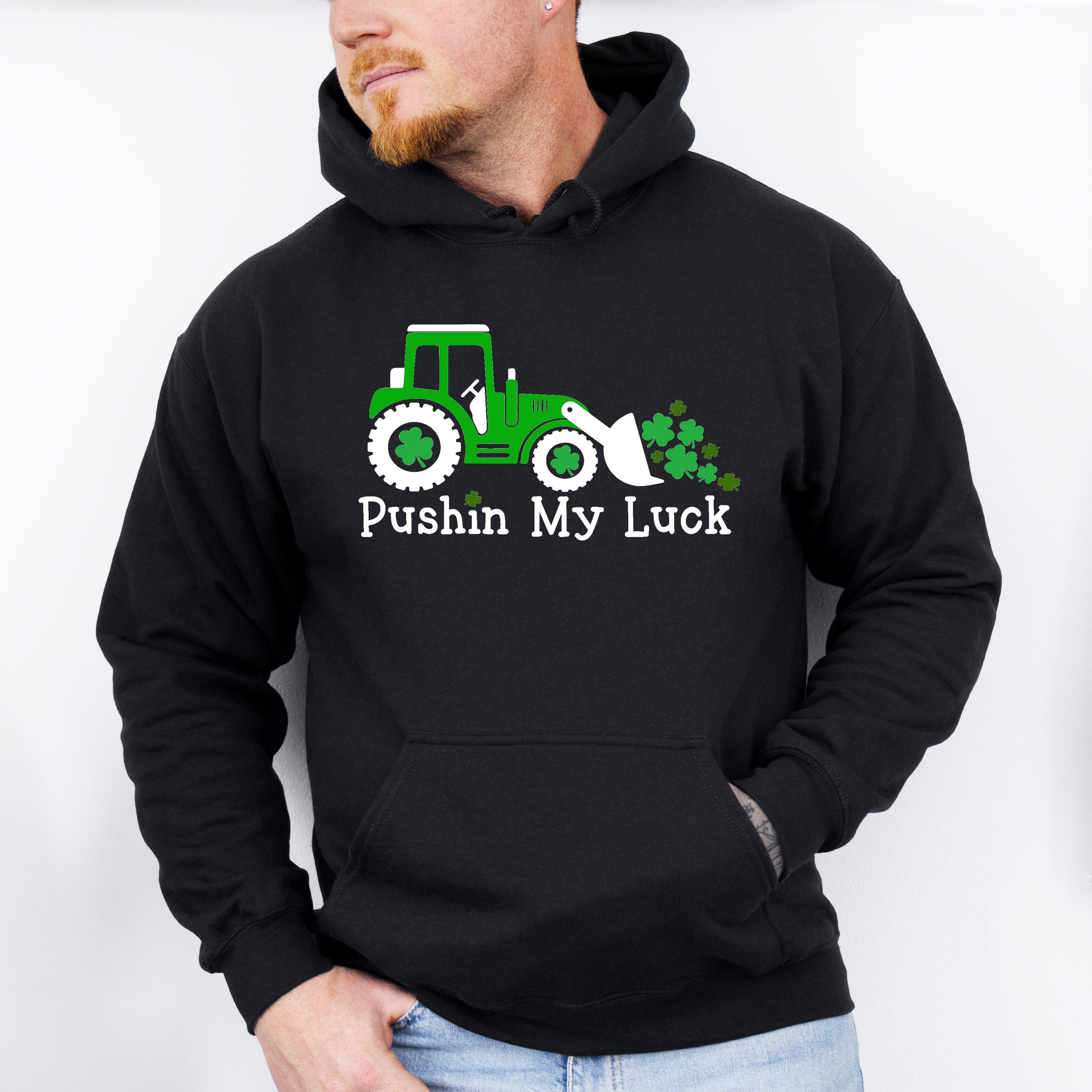 Pushing My Luck St Patricks Theme T-shirt, Hoodie, Sweatshirt