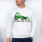 Pushing My Luck St Patricks Theme T-shirt, Hoodie, Sweatshirt