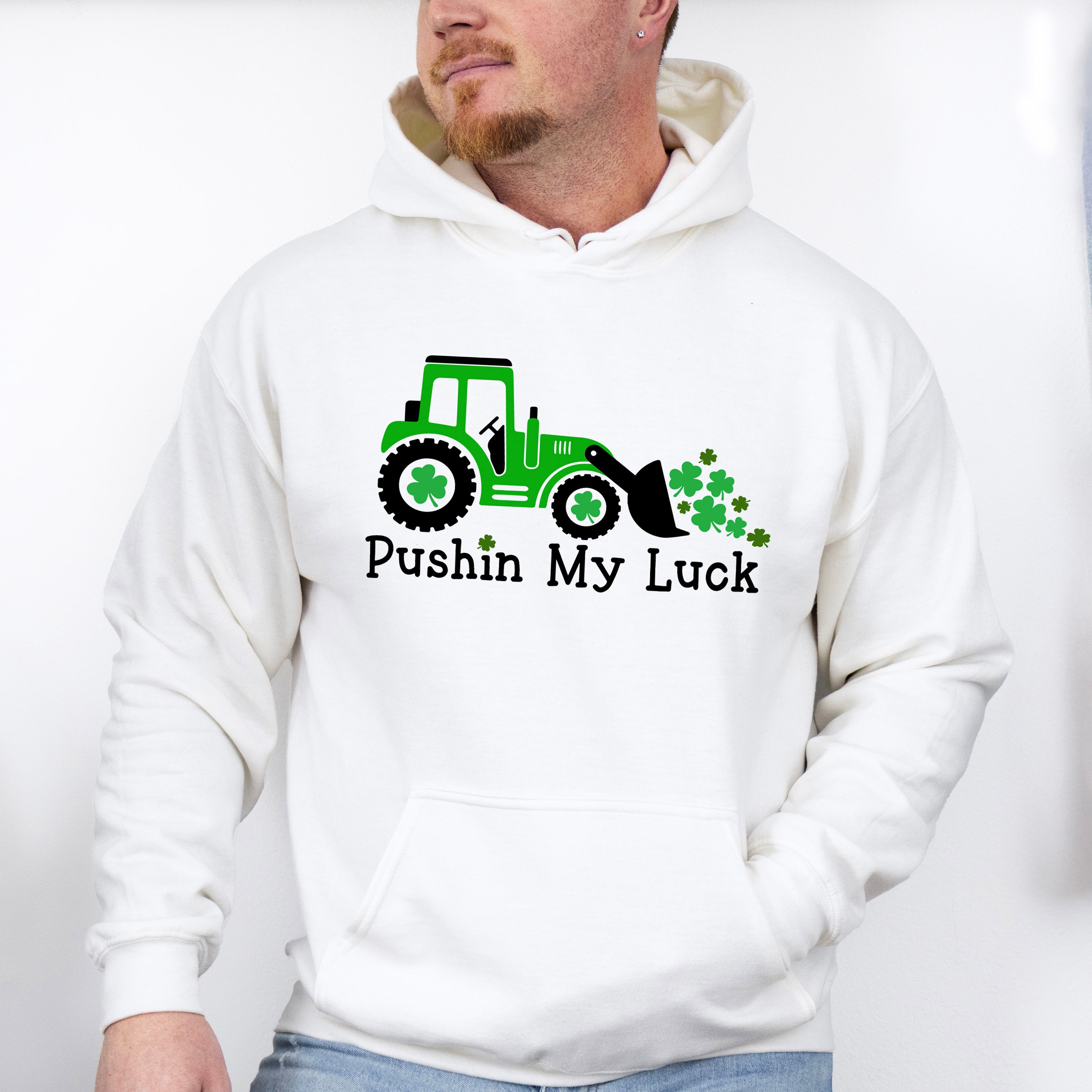 Pushing My Luck St Patricks Theme T-shirt, Hoodie, Sweatshirt