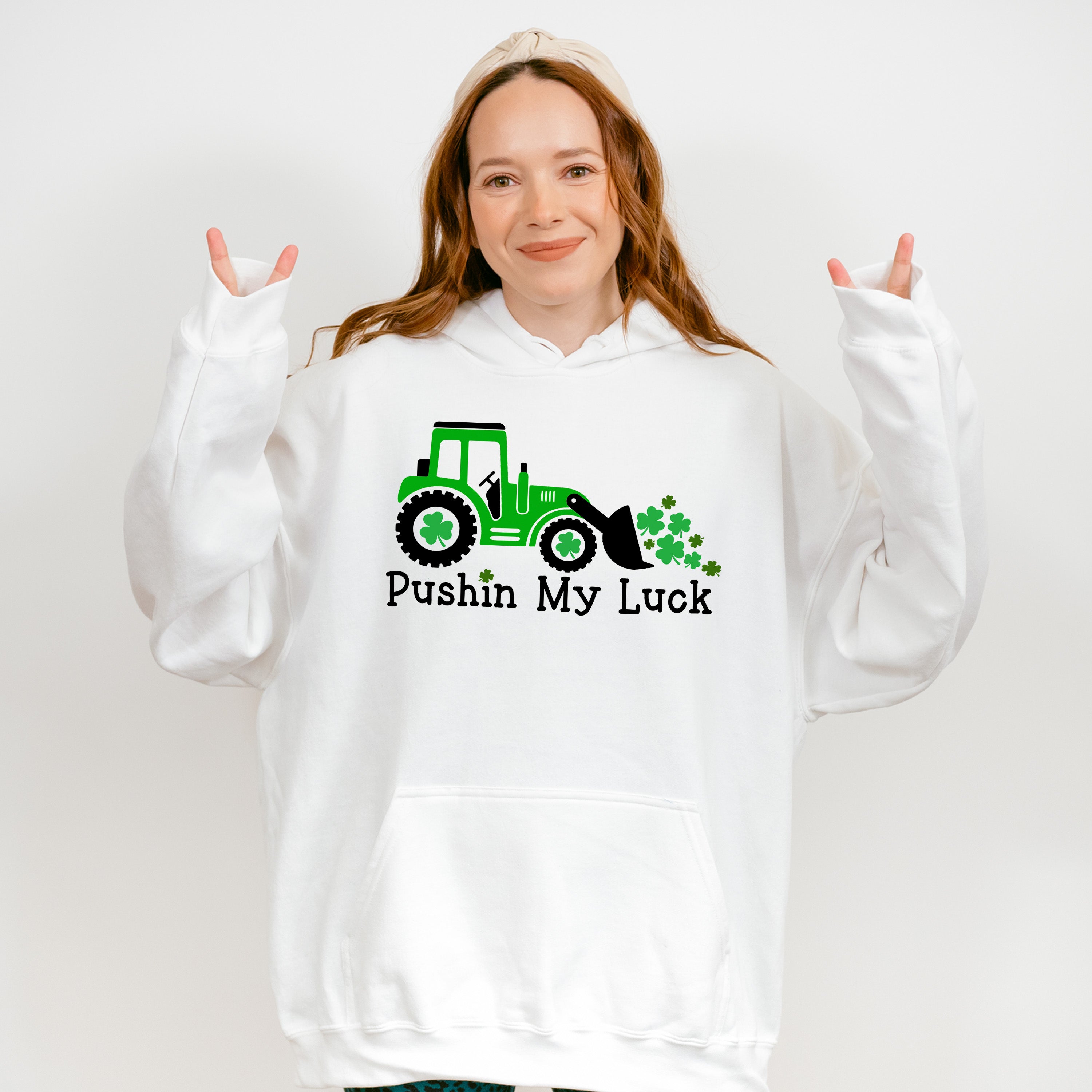 Pushing My Luck St Patricks Theme T-shirt, Hoodie, Sweatshirt