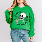Dead Inside But Feelin' Lucky St Patricks Theme T-shirt, Hoodie, Sweatshirt