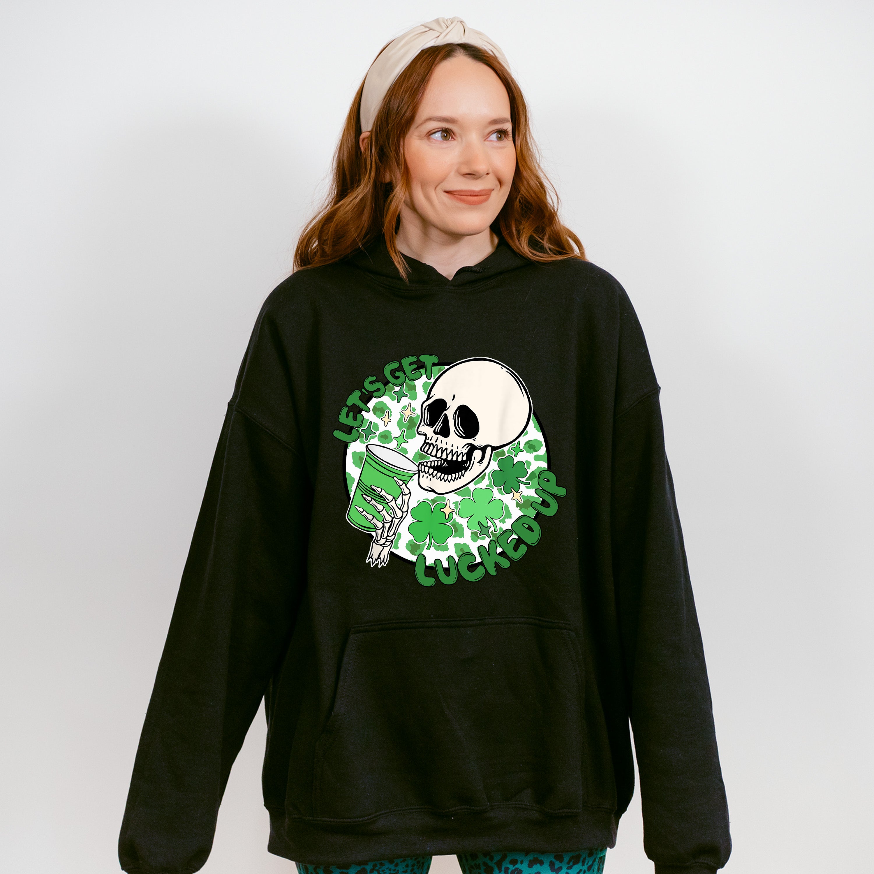 Let's Get Lucked Up St Patricks Theme T-shirt, Hoodie, Sweatshirt
