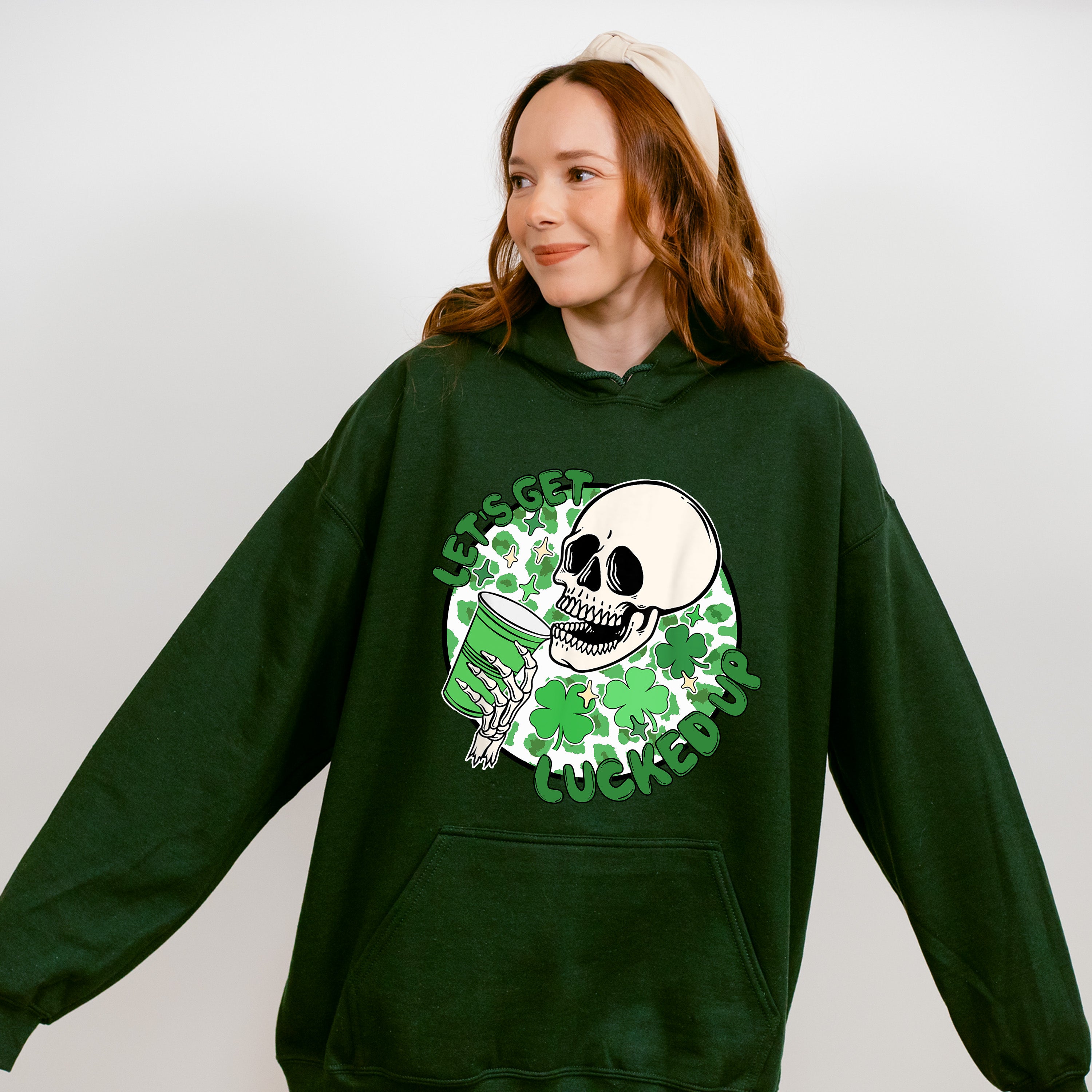 Let's Get Lucked Up St Patricks Theme T-shirt, Hoodie, Sweatshirt