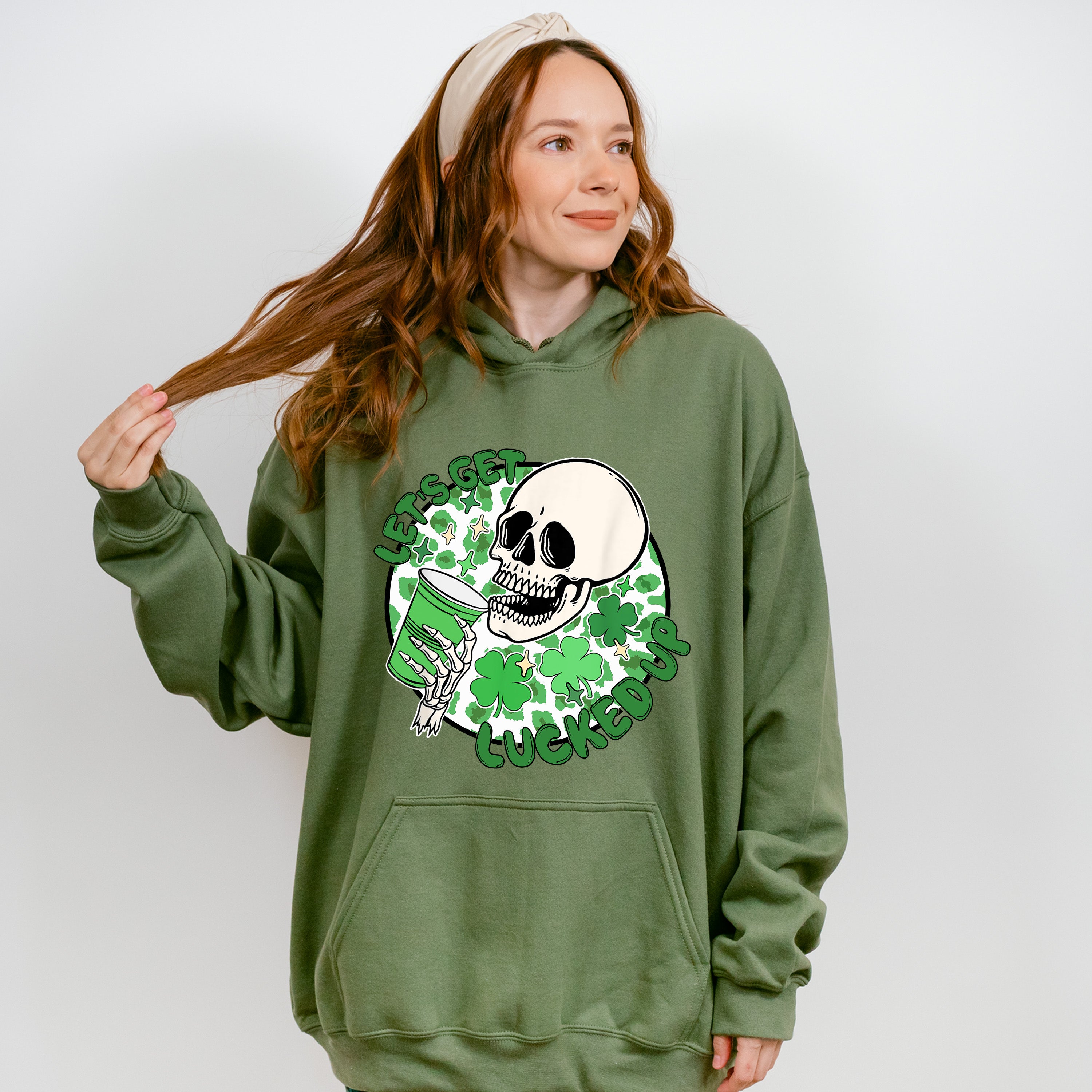Let's Get Lucked Up St Patricks Theme T-shirt, Hoodie, Sweatshirt