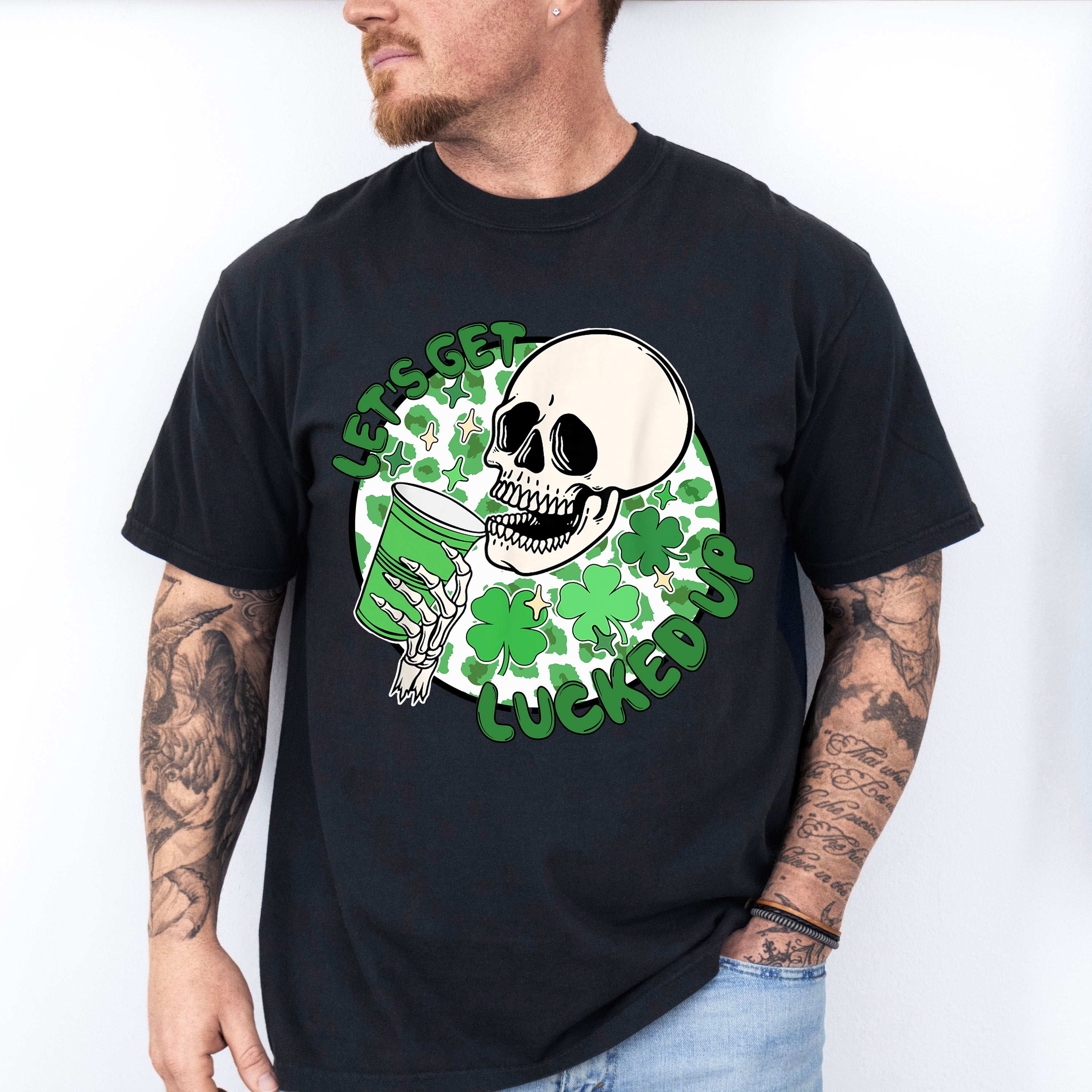 Let's Get Lucked Up St Patricks Theme T-shirt, Hoodie, Sweatshirt