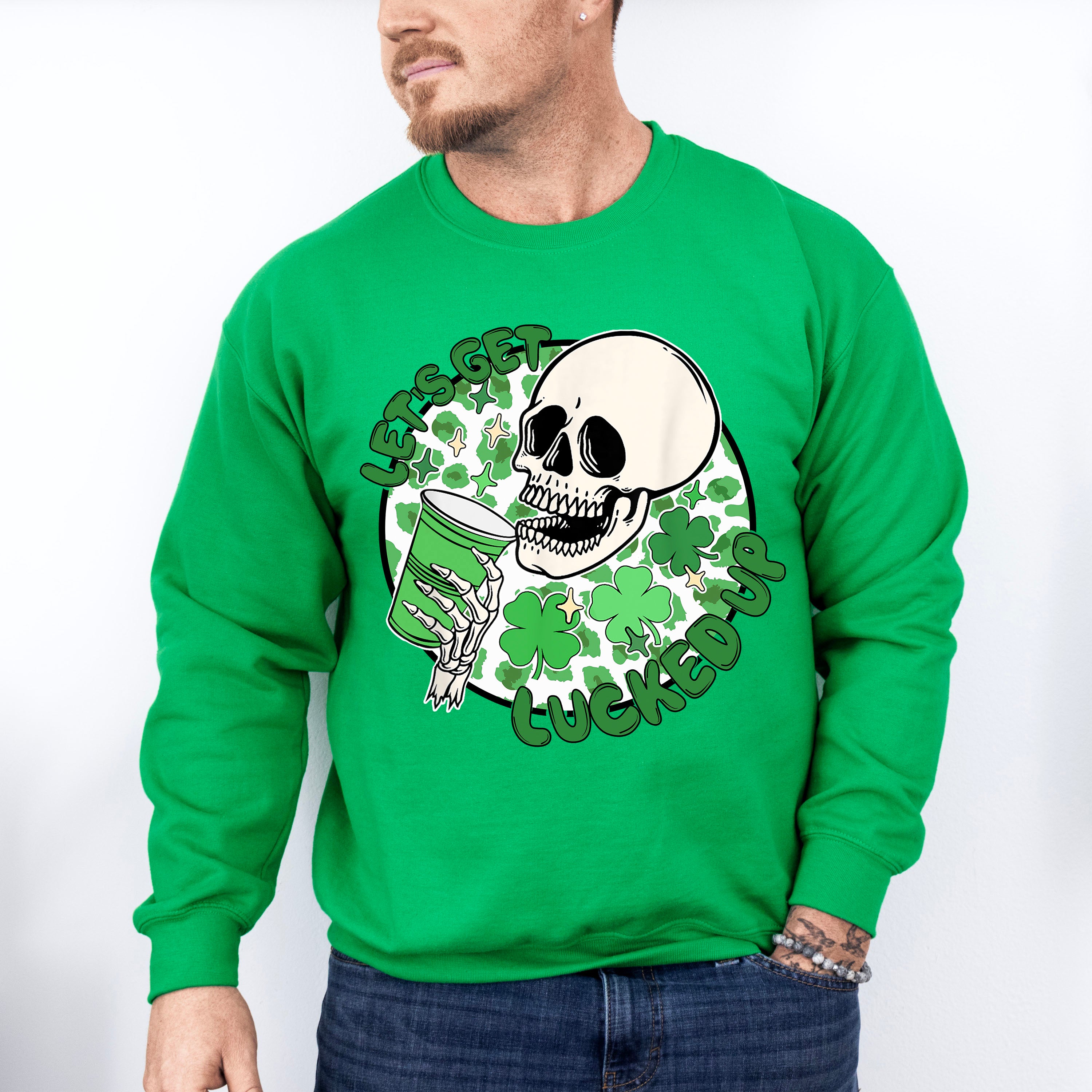 Let's Get Lucked Up St Patricks Theme T-shirt, Hoodie, Sweatshirt