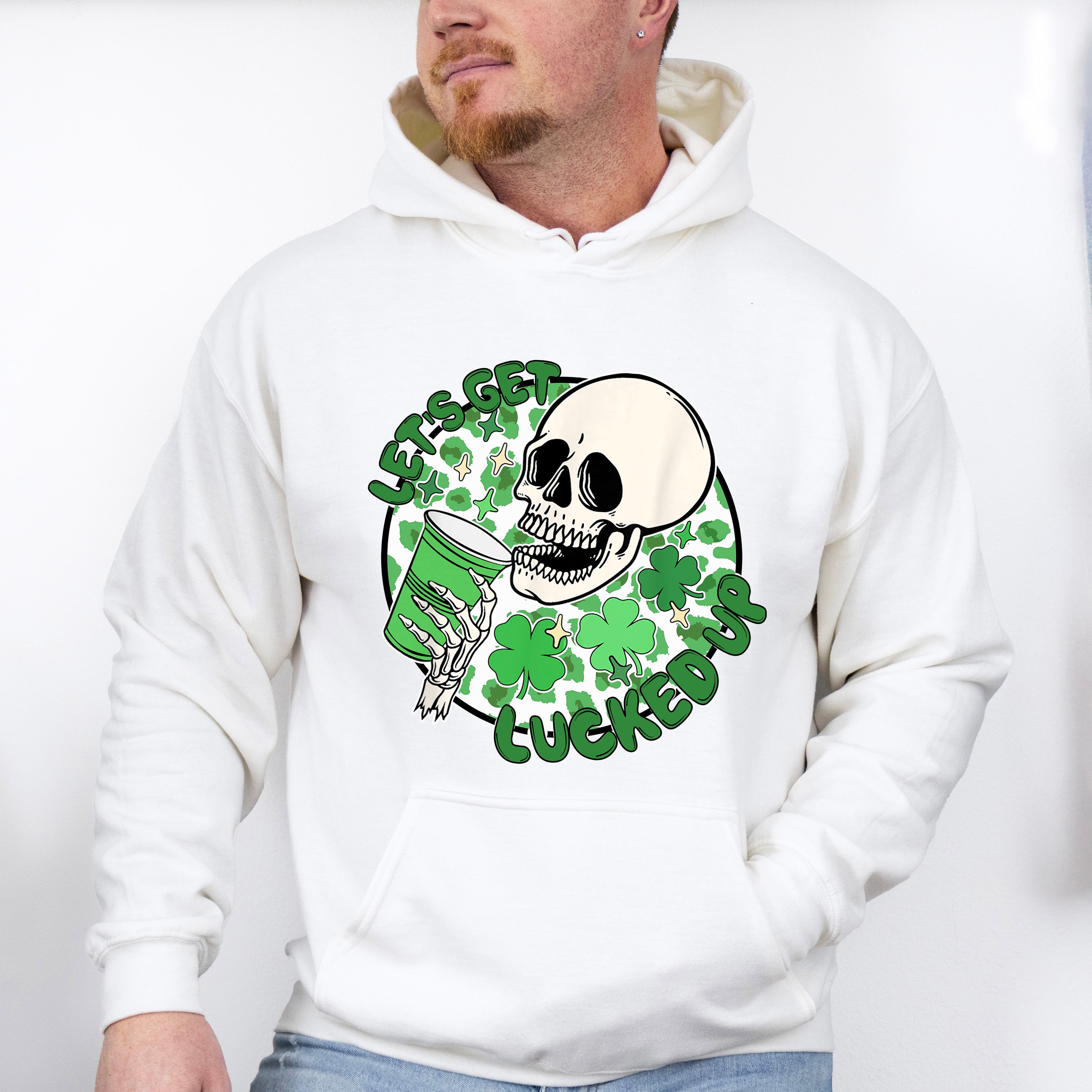 Let's Get Lucked Up St Patricks Theme T-shirt, Hoodie, Sweatshirt
