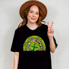 Clover Rainbow St Patricks Theme T-shirt, Hoodie, Sweatshirt