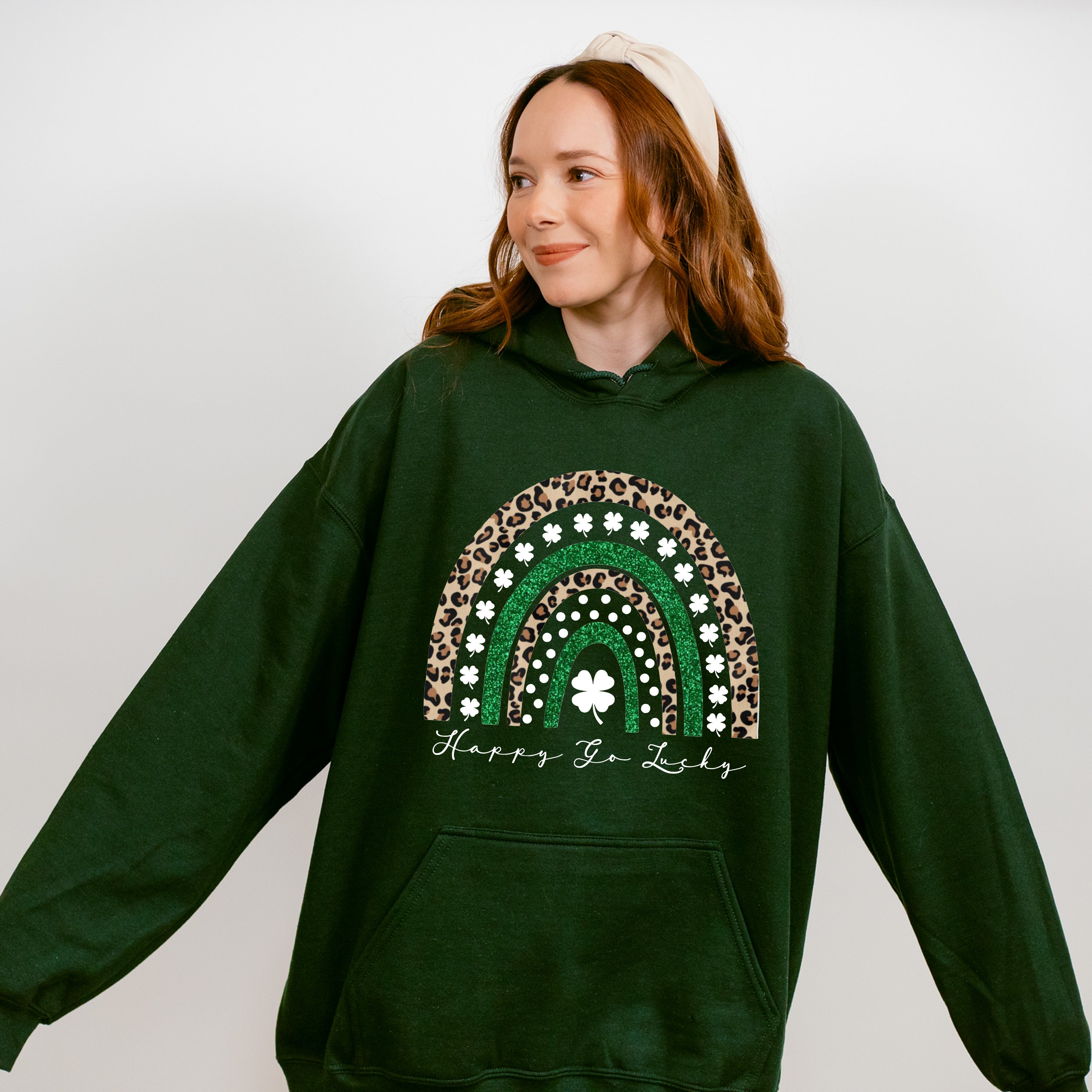 Rainbow Clovers St Patricks Theme T-shirt, Hoodie, Sweatshirt