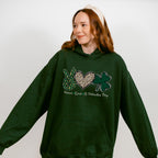 Peace Love St Patricks Theme T-shirt, Hoodie, Sweatshirt