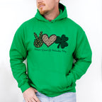 Peace Love St Patricks Theme T-shirt, Hoodie, Sweatshirt