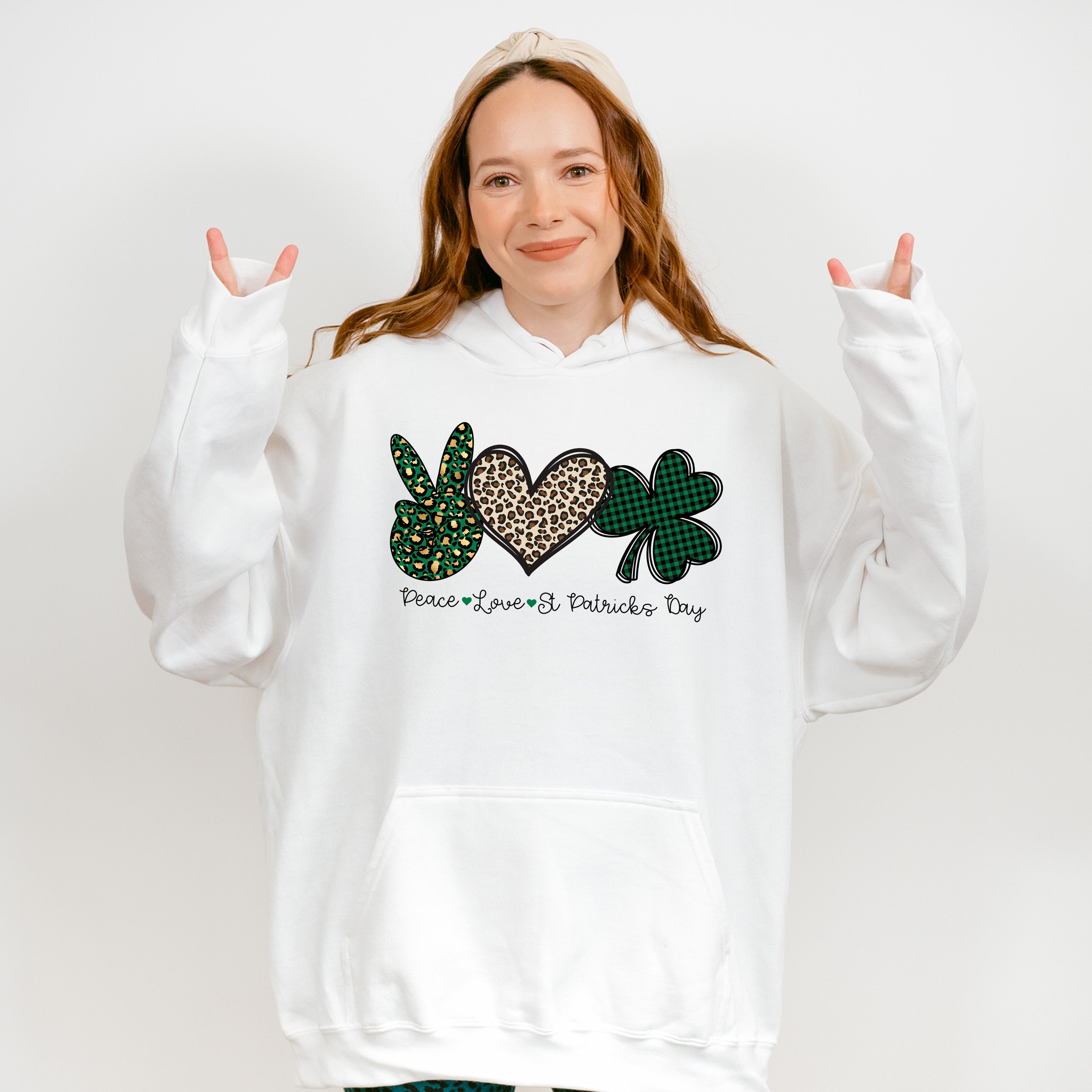 Peace Love St Patricks Theme T-shirt, Hoodie, Sweatshirt