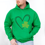 Heart and Clover St Patricks Theme T-shirt, Hoodie, Sweatshirt