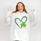 Heart and Clover St Patricks Theme T-shirt, Hoodie, Sweatshirt