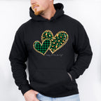 Leopard Print Heart St Patricks Theme T-shirt, Hoodie, Sweatshirt