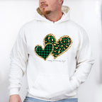Leopard Print Heart St Patricks Theme T-shirt, Hoodie, Sweatshirt