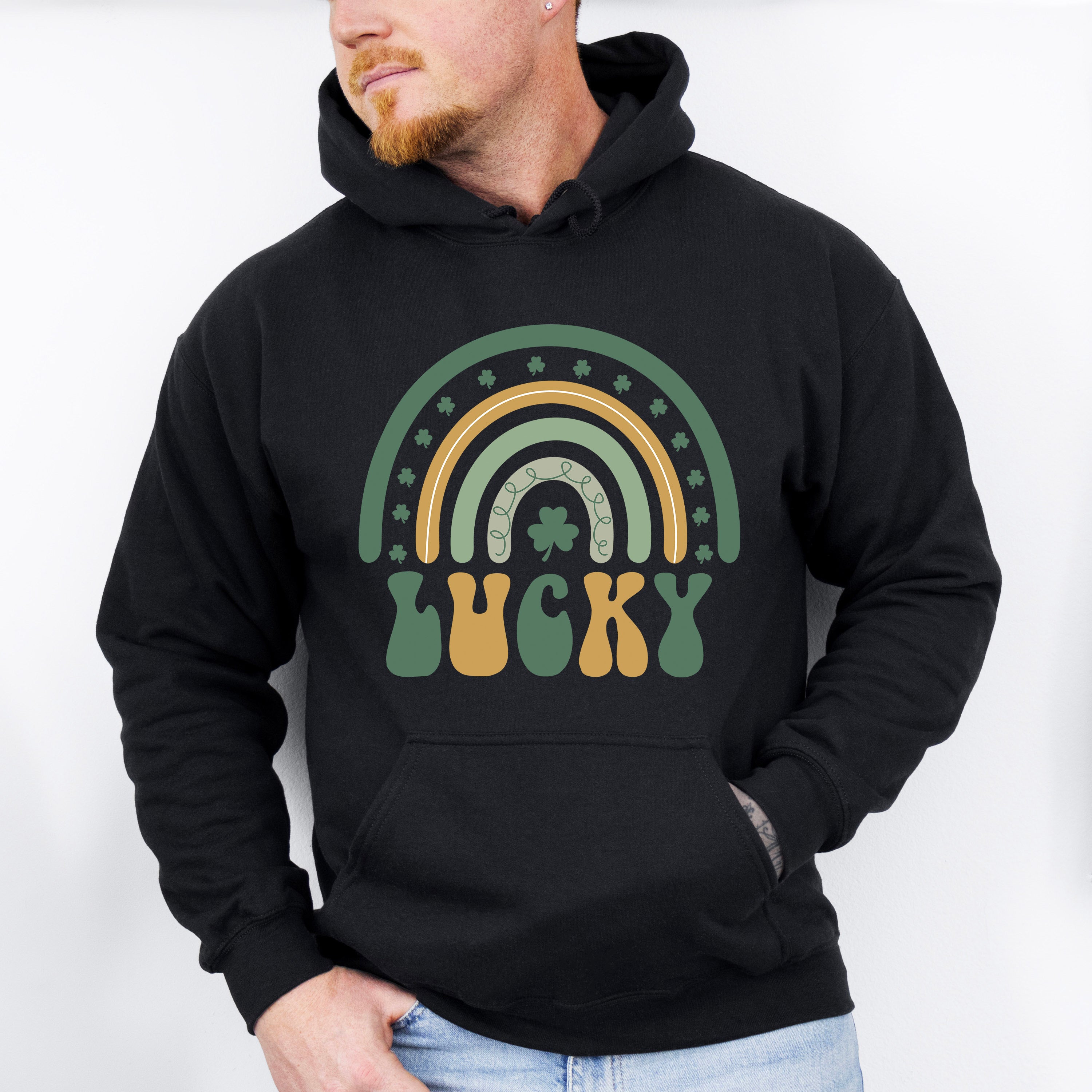 Lucky Rainbow St Patricks Theme T-shirt, Hoodie, Sweatshirt