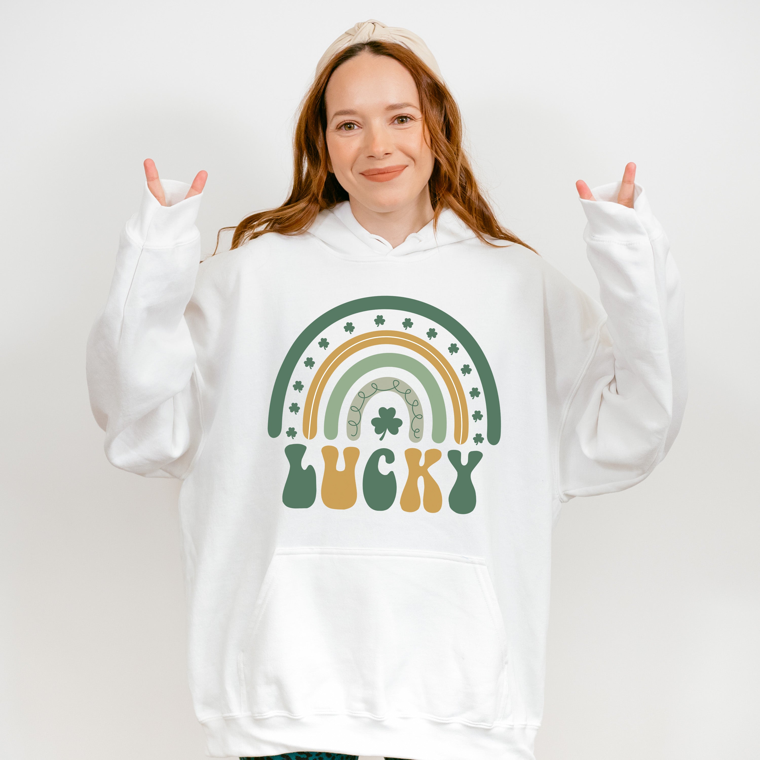 Lucky Rainbow St Patricks Theme T-shirt, Hoodie, Sweatshirt