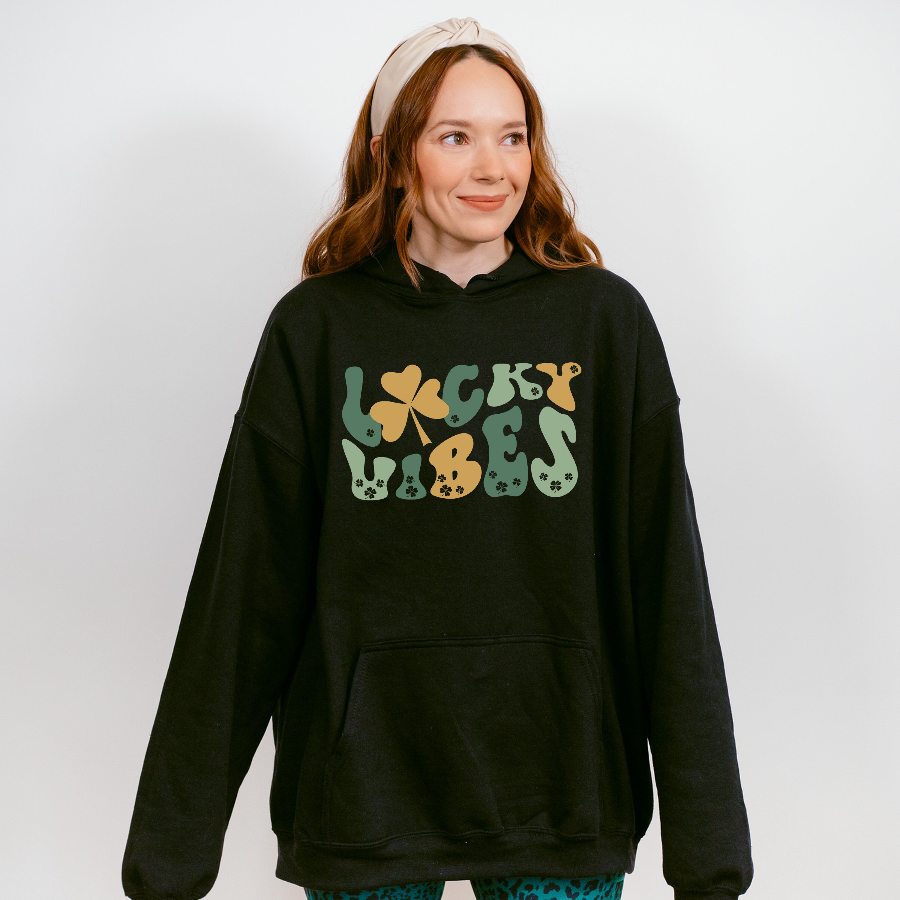 Lucky Vibes St Patricks Theme T-shirt, Hoodie, Sweatshirt