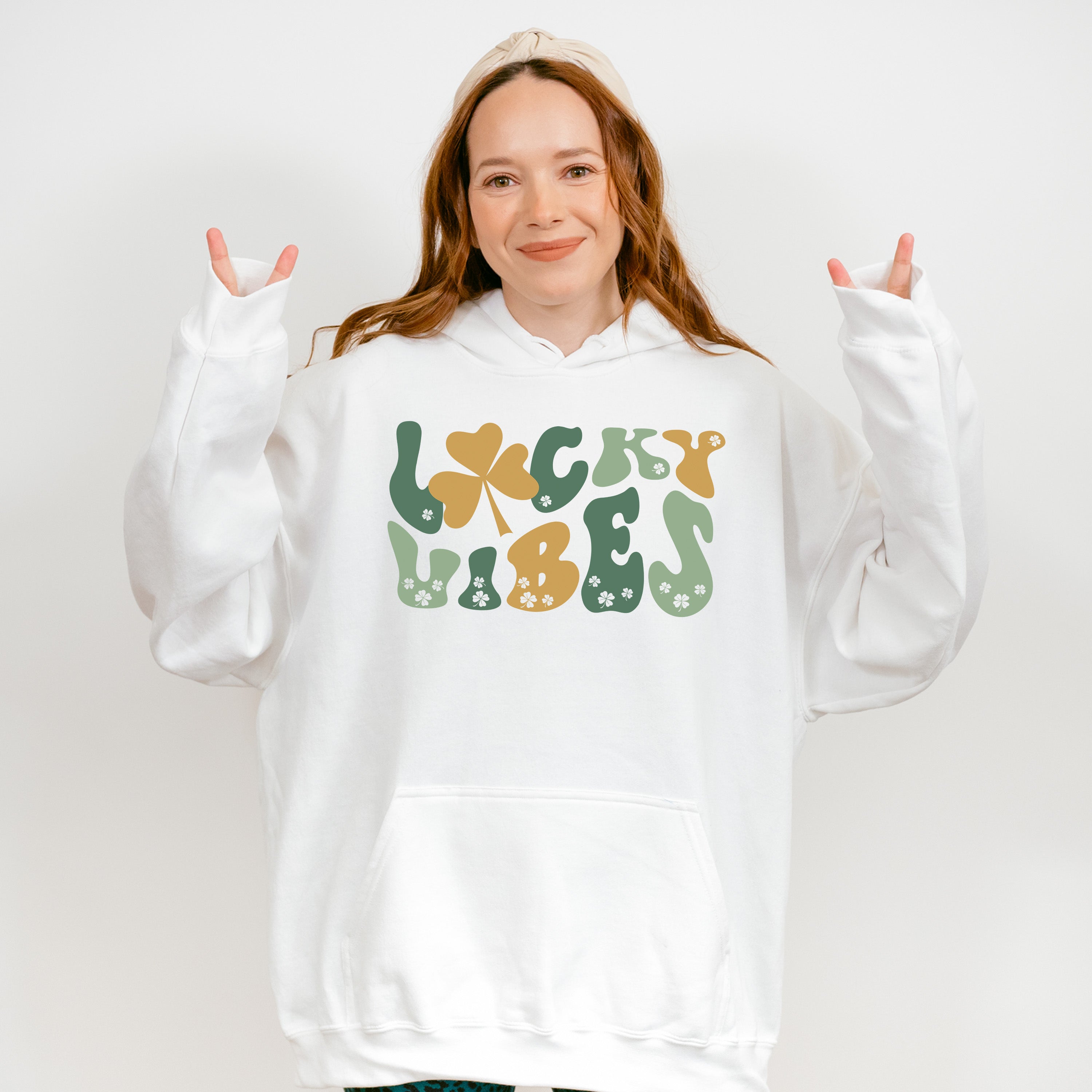 Lucky Vibes St Patricks Theme T-shirt, Hoodie, Sweatshirt