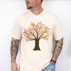 Tree Design - Fall Theme Unisex Crewneck T-Shirt Sweatshirt Hoodie