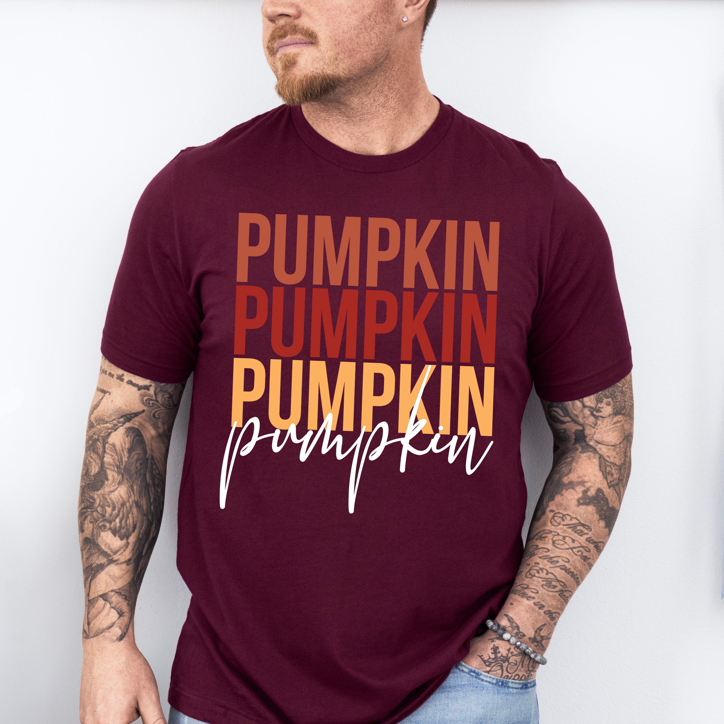 Pumpkin Pumpkin Pumpkin Design - Fall Theme Unisex Crewneck T-Shirt Sweatshirt Hoodie