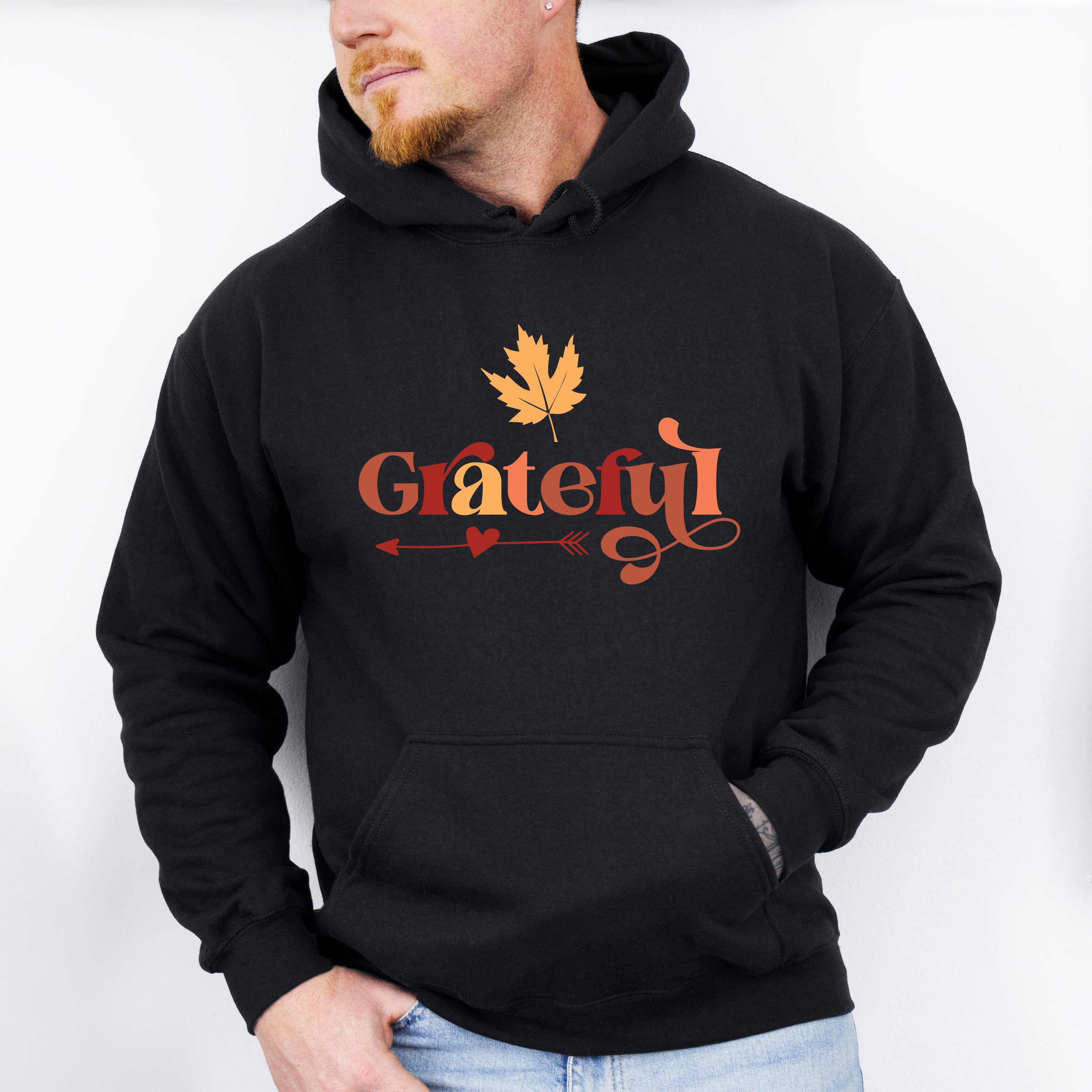 Greatful Design - Fall Theme Unisex Crewneck T-Shirt Sweatshirt Hoodie