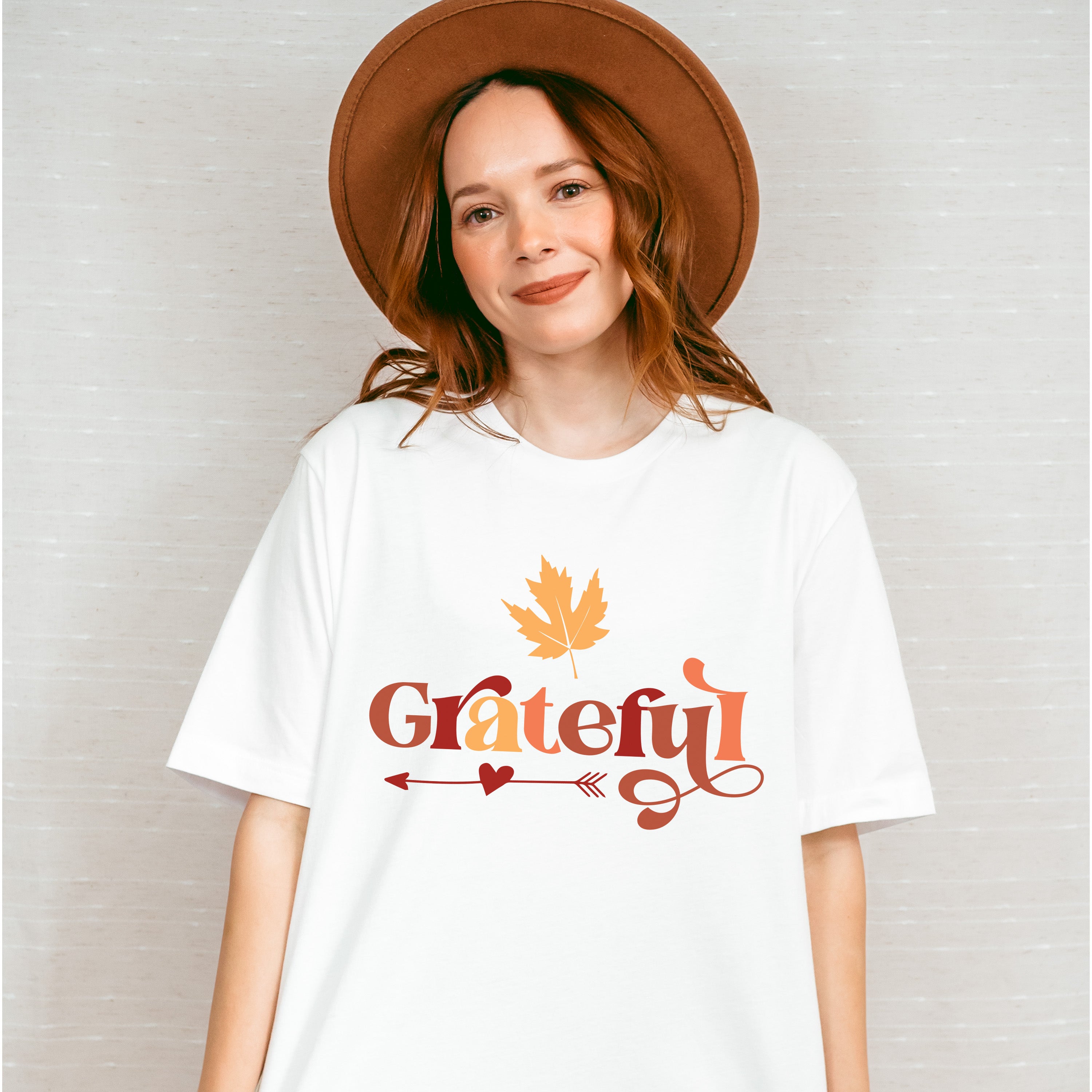 Greatful Design - Fall Theme Unisex Crewneck T-Shirt Sweatshirt Hoodie