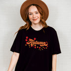 Autumn Leaves Design - Fall Theme Unisex Crewneck T-Shirt Sweatshirt Hoodie