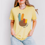 Turkey Peace Sign Thankful - Thanksgiving Theme Unisex Crewneck T-Shirt Sweatshirt Hoodie