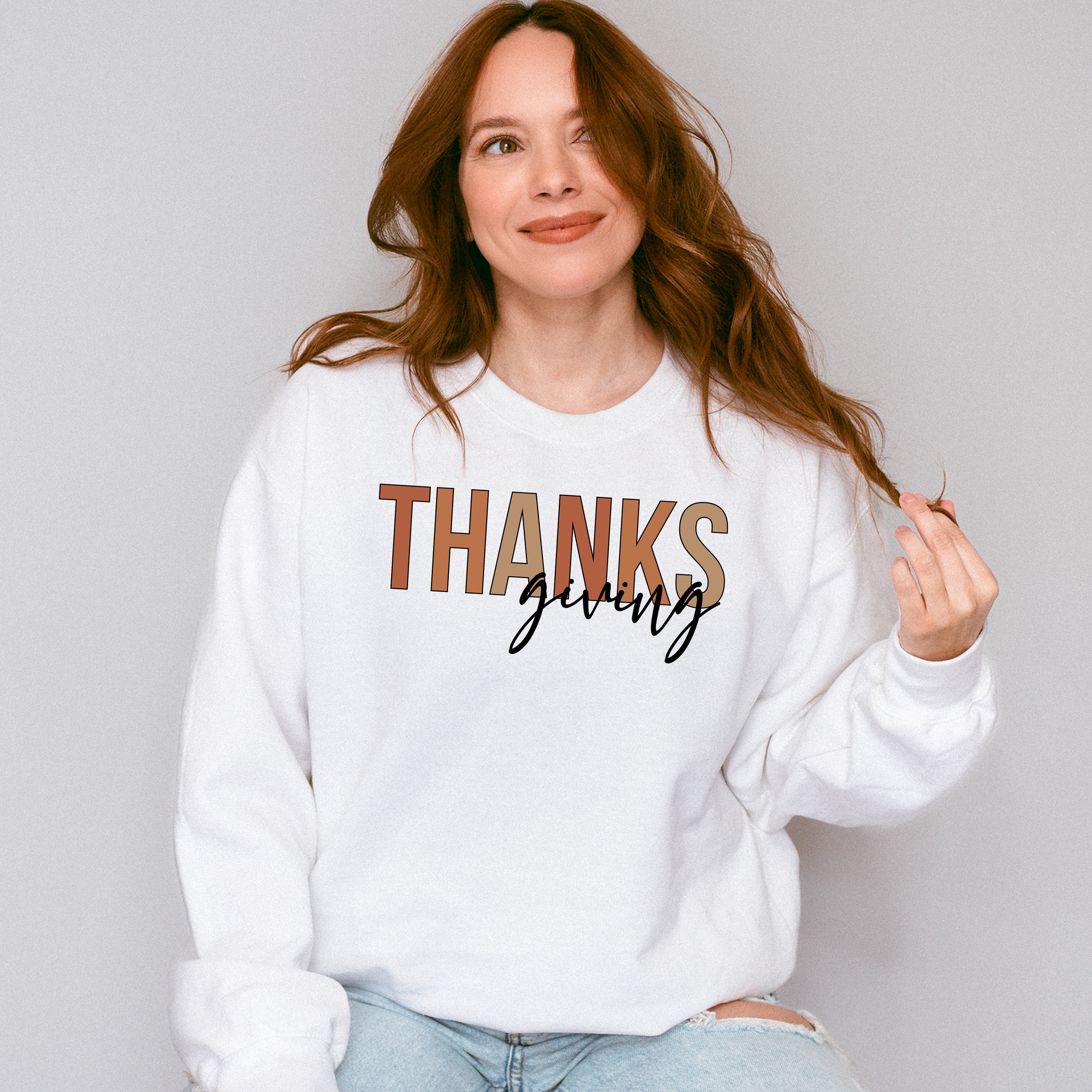 Thanksgiving - Thanksgiving Theme Unisex Crewneck T-Shirt Sweatshirt Hoodie