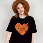Thanksgiving Heart Shape - Thanksgiving Theme Unisex Crewneck T-Shirt Sweatshirt Hoodie