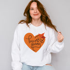 Thanksgiving Heart Shape - Thanksgiving Theme Unisex Crewneck T-Shirt Sweatshirt Hoodie
