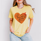 Thanksgiving Heart Shape - Thanksgiving Theme Unisex Crewneck T-Shirt Sweatshirt Hoodie