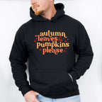 Autumn Leaves & Pumpkins Please - Fall Theme Unisex Crewneck T-Shirt Sweatshirt Hoodie