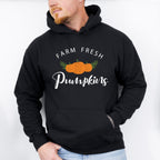 Farm Fresh Pumpkins - Thanksgiving Theme Unisex Crewneck T-Shirt Sweatshirt Hoodie